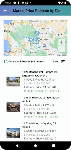Property Search Interface