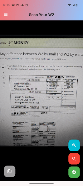 Tax Friend App Screenshot